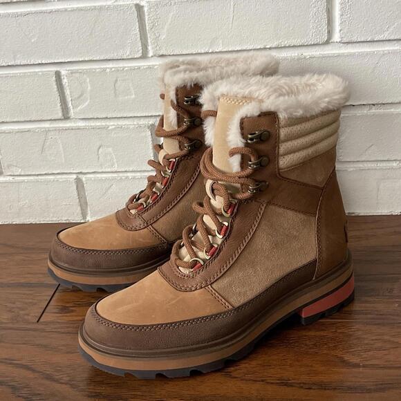 Sorel Shoes - SOREL Lennox Lace-Up Cozy Women's Boots Size 7